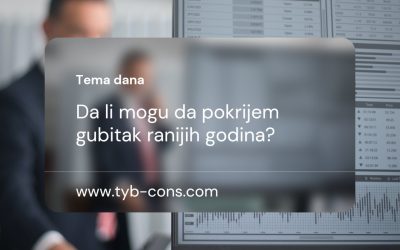 Da li mogu da pokrijem gubitak ranijih godina?