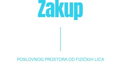 Zakup poslovnog prostora od fizičkog lica